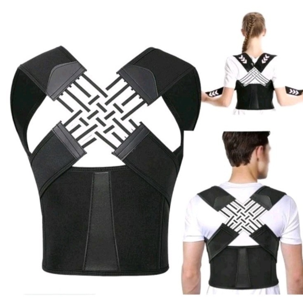 Back Brace Posture Corrector for Women and Men, Shoulder Straightener Adjustable